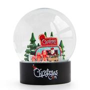 直供树脂雪花水晶球，圣诞节创意礼物家居摆件，树脂雪花水晶球
