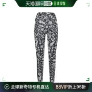 香港直邮潮奢 Off-White 女士 灰白色全印花高腰打底裤 OWVV013S2