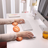 面包创意鼠标垫护腕可爱女生办公笔记本电脑超大书桌垫子防腱鞘炎