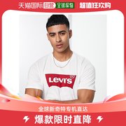 香港直邮潮奢 Levi'S 男士Levi's 蝙蝠袖白色T恤