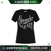 99新未使用香港直邮Alexander McQueen 短袖T恤 781403QZALT