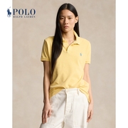 Ralph Lauren/拉夫劳伦女装 24夏经典版型棉网眼布Polo衫RL25632