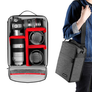 neewer纽尔单肩相机包摄影包单反数码微单长焦，镜头收纳包斜跨背包手提包出差商务外拍旅行包户外便捷