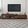 美式乡村实木电视柜简美风格，家具客厅简约现代木质电视机柜储物柜