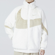 Nike/耐克冬季男子运动休闲保暖立领羊羔绒外套 FB7664-133