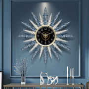 欧式钟表挂钟客厅时尚家用创意大气卧室挂墙艺术静音时钟