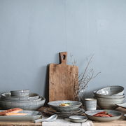 日式家用碗盘套装盘子饭碗，陶瓷创意碗碟，餐具个性面碗汤碗菜盘勺子