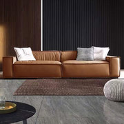 北欧简约现代布艺沙发单双三四人组合免洗科技布豆腐块客厅小户型