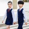 西装校服套装马甲英伦学院风春秋毕业季小学生班服幼儿园园服