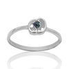 贵菲尔珠宝   我的星座 幸运石 巨蟹座 天然蓝宝石戒指