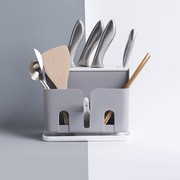 北欧风多功能g落地架 厨房用品筷子笼饭勺餐具收纳塑料置物架