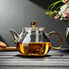 玻璃茶壶耐高温茶水分离过滤泡茶器单壶家用红茶，茶具套装冲茶器