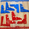 创意中国风青花瓷环创边框，材料装饰墙贴幼儿园教室布置主题墙面