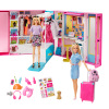 芭比娃娃玩具新梦幻衣橱度假屋女孩换装玩过家家换装礼物