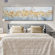 手绘油画卧室床头法式装饰画卧室现代轻奢挂画