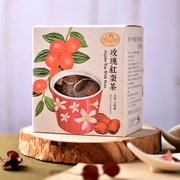 曼宁中国台湾进口红枣茶茶包袋，泡组合花茶草，代用茶玫瑰花盒装