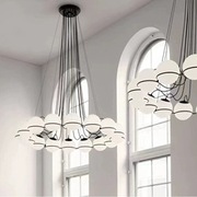 现代简约玻璃球吊灯，客厅餐厅卧室北欧设计师个性，魔豆网红灯具