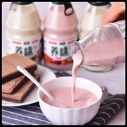 养味网红草莓香蕉味牛奶，yanwee营养酸奶早餐，乳酸菌奶瓶装饮品220g