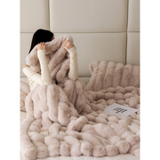 轻暖温柔~高奢加厚波斯绒毛毯保暖双面绒毯子床上用午睡毯装饰毯