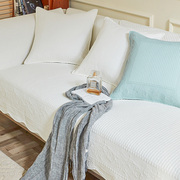 全棉沙发垫四季通用ins风简约现代纯棉沙发坐垫子防滑套罩盖布巾