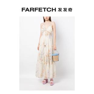 wearekindred女士primrose花卉，印花超长连衣裙，farfetch发发奇