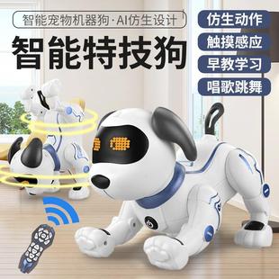 k16仿生智能机器狗，编程特技倒立音乐跳舞儿童，遥控电动玩具狗