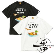一番 HUMAN MADE T-SHIRT #2313老鹰游泳鸭字母短袖T恤