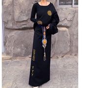 藏装藏袍女款藏服单件，长袍藏式女装，藏装藏族春夏秋季服装
