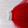 严选中式婚礼短款双层红色新娘头纱遮面纱秀禾服服装配饰外景拍照