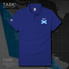 苏格兰Scotland王国男女翻领Polo衫民族国家队服夏短袖T恤设 无界