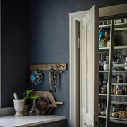 瑞典进口墙纸北欧轻奢满铺壁纸素色小格子 卧室书房客厅满铺