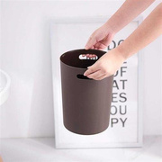 欧式北欧创意卫生间办公室卧室客厅家用无盖纸篓垃圾桶大号小号筒