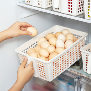 大容量冰箱鸡蛋收纳盒，抽屉式食品级鸡蛋盒，家用厨房蔬菜杂物收纳筐