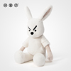 问童子奋斗玩偶兔陪伴兔子安抚毛绒玩具，公仔创意礼物