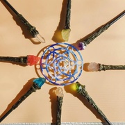 天然水晶原石 魔杖 法杖 魔法棒 仙女棒手工DIY原创装饰摆件饰品