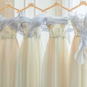 婚礼伴娘服2024姐妹团气质小众高级平时可穿成人礼服裙女夏季