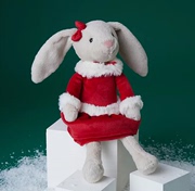 英国 12.04  jellycat Lottie bunny 节日洛蒂兔子玩偶