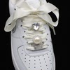diy空军一号鞋带丝绸鞋带改造小白鞋板鞋运动鞋鞋带珍珠扣水钻扣
