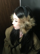 韩版冬季可爱耳罩y2k大号仿狐狸毛耳包辣妹保暖捂耳防冻折叠耳套