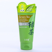温和不紧绷绿茶洗面奶深层清洁毛孔控油淡化痘印洁面乳安奇娜品牌