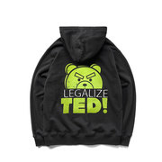Cream SODA2018秋季TED熊泰迪系列连帽字母logo卫衣宽松外套