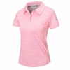速干弹性夏季短袖T恤衣服POLO衫高尔夫球上衣运动高尔夫服装女士