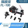 fl-100微型电动隔膜高压车载洗车泵小型清洗机12v24v直流吸水泵
