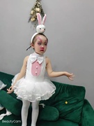 六一儿童小兔子演出服女童纱裙蓬蓬裙，舞蹈服芭蕾服小兔子乖乖服装