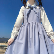 小春物语城南诗中意原创卡奶裙套装可爱日系校供jk制服连衣裙