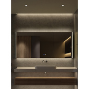 27ik浴室智能镜柜卫生间单独镜柜挂墙式浴室柜镜子收纳一体柜带灯