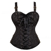 宫廷朋克corset可调节肩带束身衣 蒸汽束腰复古马甲紧身美体胸衣