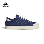 Adidas阿迪达斯男女同款夏季运动帆布鞋休闲鞋板鞋IE0416