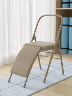 加厚瑜伽椅Yoga艾扬格辅具普拉提多功能PU面专业辅助折叠瑜珈凳子
