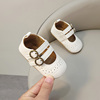 宝宝学步鞋子婴儿公主鞋0-1岁3-6-12个月七八个月软胶底防滑春秋